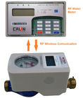 Ασύρματο υδρόμετρο επίδειξης LCD, προσανατολισμένη προς την μπαταρία προπληρωμένη νερό χωρισμένη μετρητές επικοινωνία CIU RF