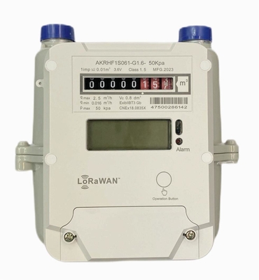 STS AMR Προπληρωμένο μετρητή αερίου LORAWAN